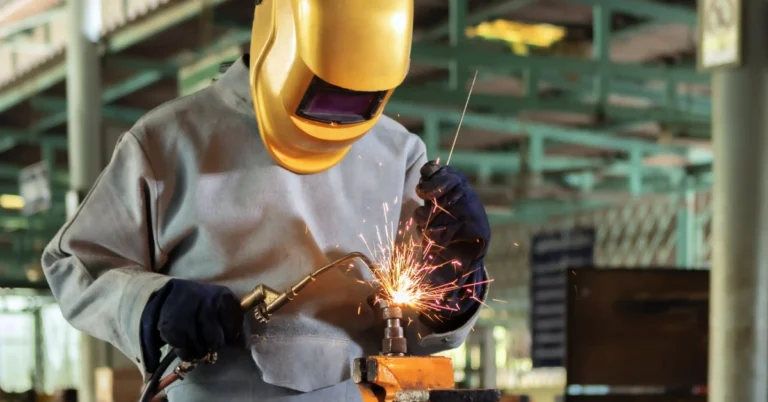 ilustrasi langkah - langkah proses welding