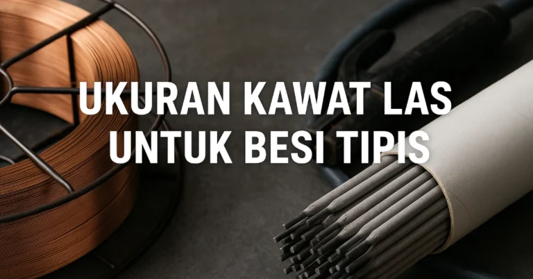 Ukuran kawat las untuk besi tipis