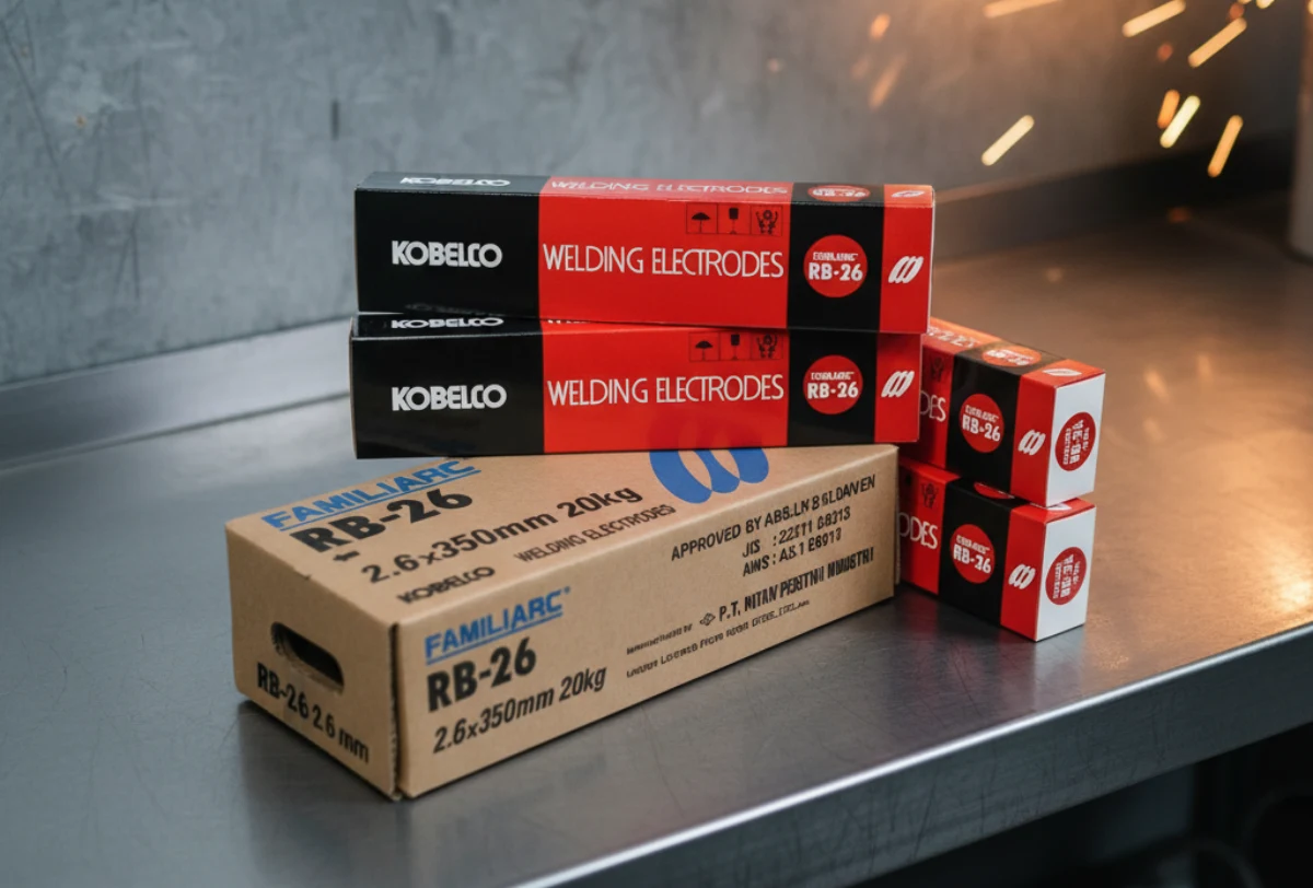 Kawat Las Baja Karbon dan Rekomendasi RB 26, MS 77 atau B 17