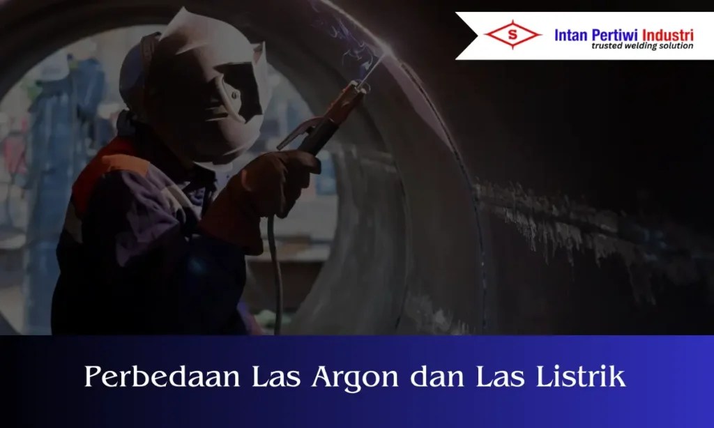 apa perbedaan las argon dan las listrik