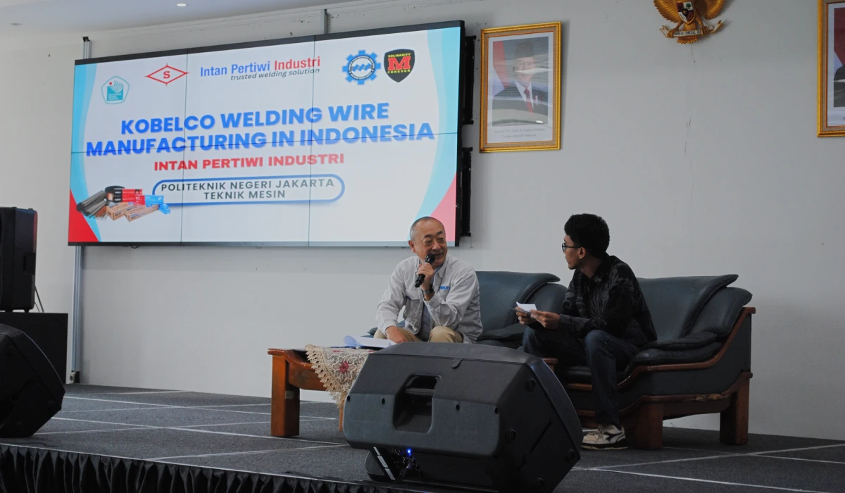 PT Intan Pertiwi Industri Gelar Seminar dan Workshop Pengelasan di PNJ