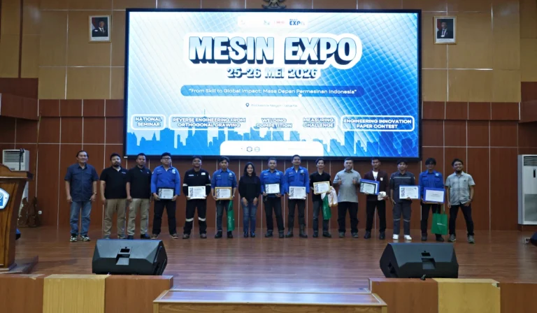 PT Intan Pertiwi Industri Dukung Mesin Expo 2026 Politeknik Negeri Jakarta melalui Seminar dan Kompetisi Pengelasan SMAW