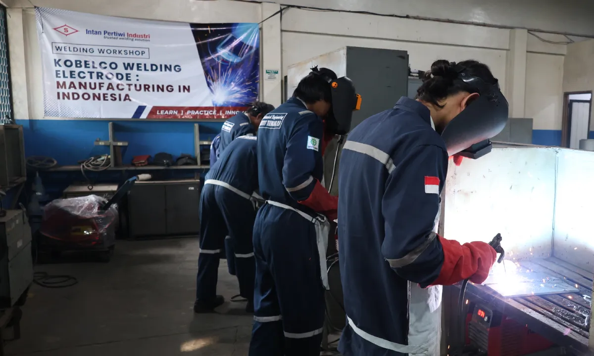 PT Intan Pertiwi Industri Gelar Seminar Pengelasan KOBELCO di ITPLN