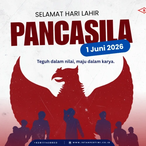 Selamat Memperingati Hari Lahir Pancasila 1 Juni 2026