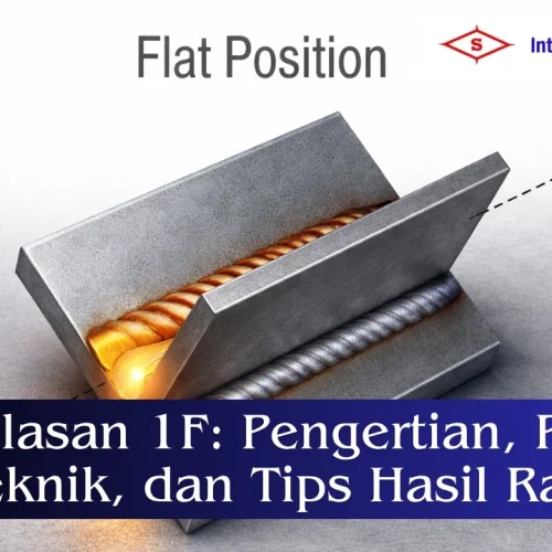 posisi pengelasan 1f